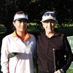 2016 Ladies Championships B Grade FInalists Sarah Jung and Elizabeth Shapcott